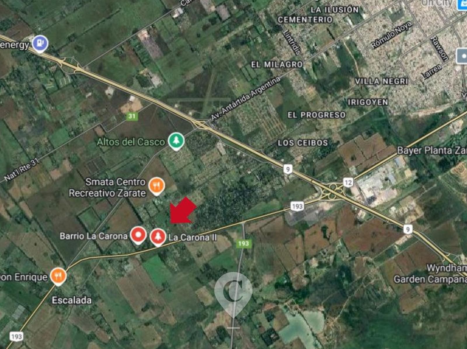 600 m2 Lot for Sale in the La Carona II Neighborhood, Zárate. Title Transferable. Immediate Possession
