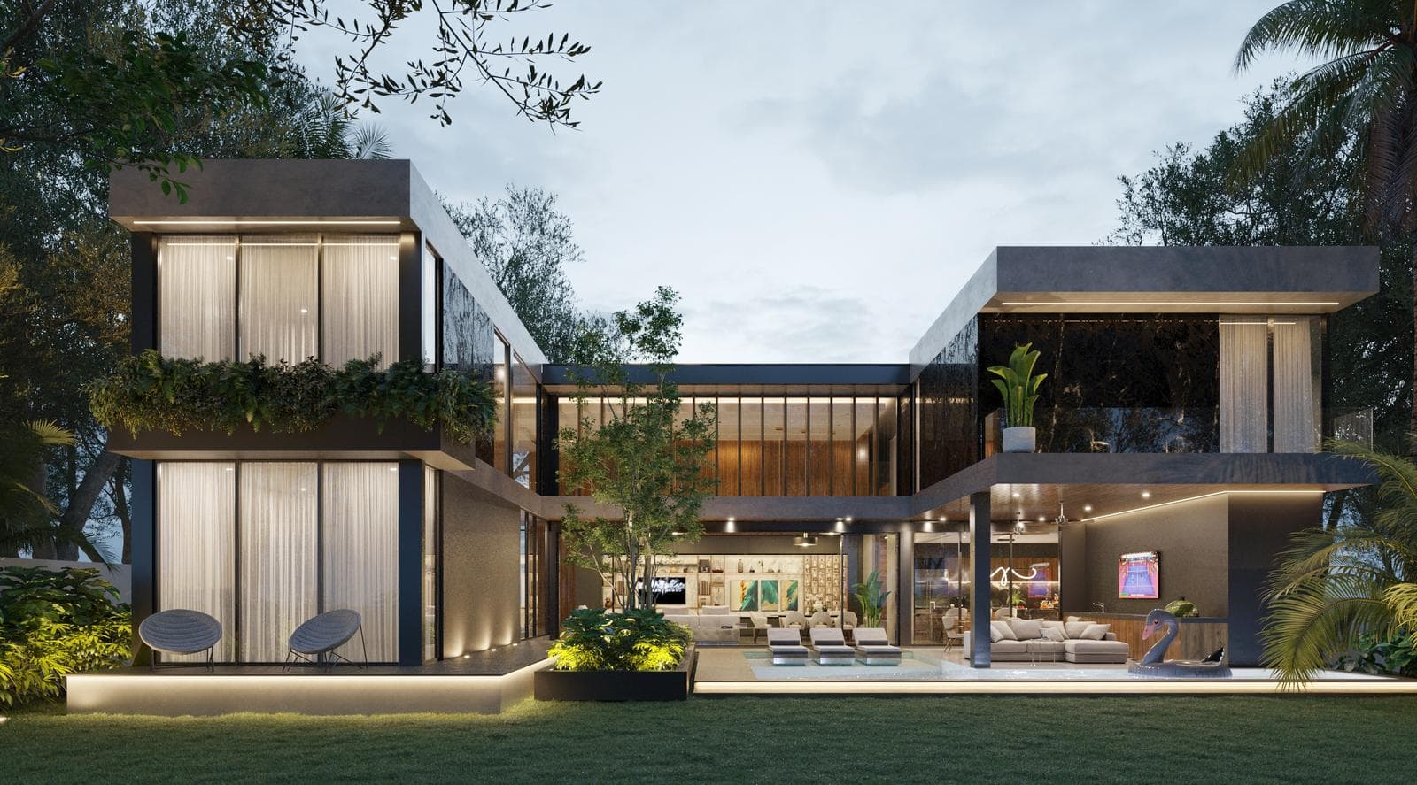 House for Sale in Mérida with a View of the Golf Course at Yucatán Country Club