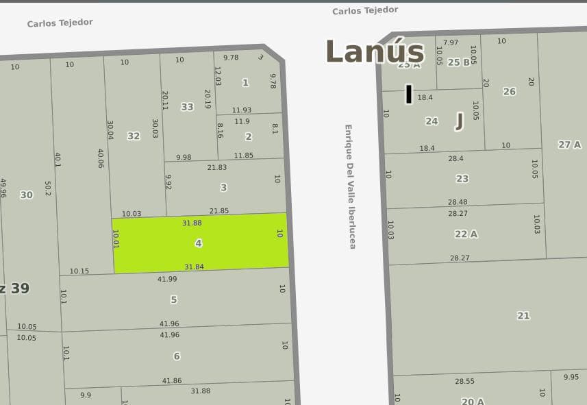 - Lote Comercial 10x31 con 3 Casas y Apto Desarrollo en Altura Lanusitas