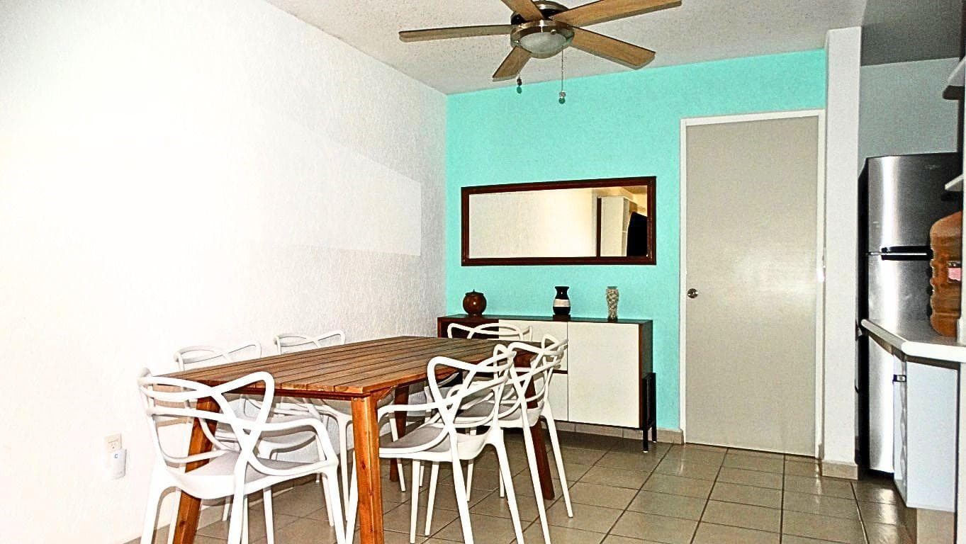 Condominium unit for sale in Yautepec, Morelos, with a pool, palapa, and pool attendant.