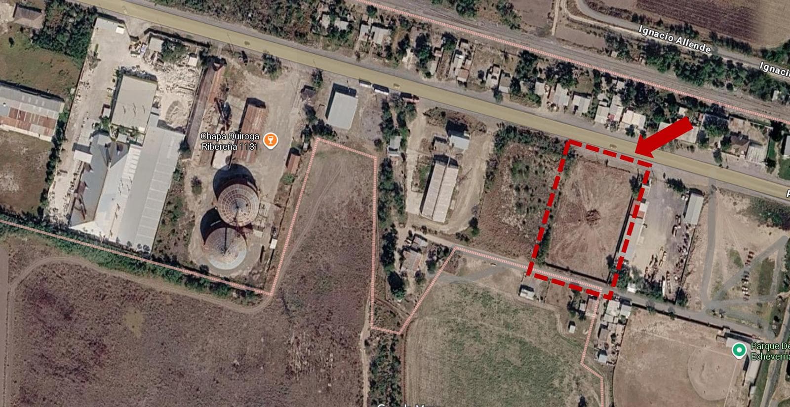 Land for Rent - Prime Industrial Lot on Ribereña Highway
