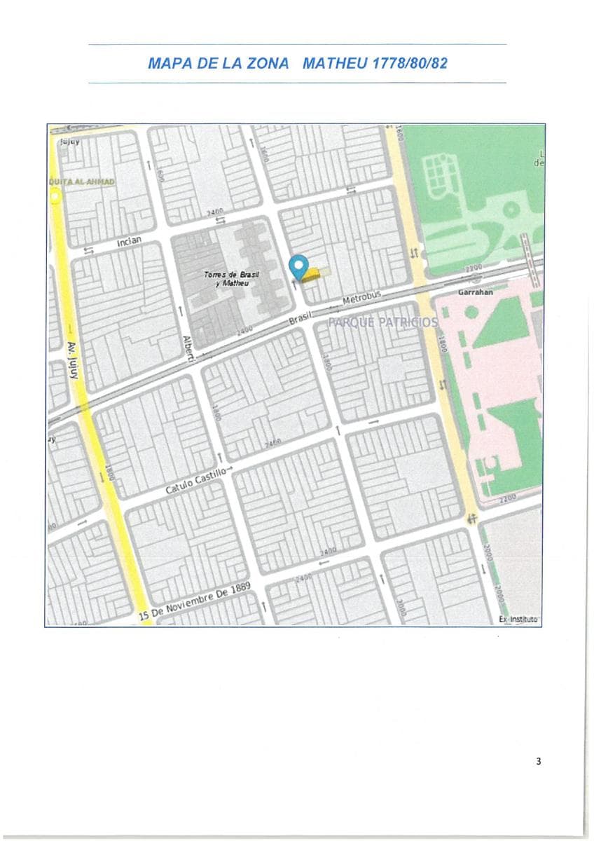Land for Sale in Parque Patricios