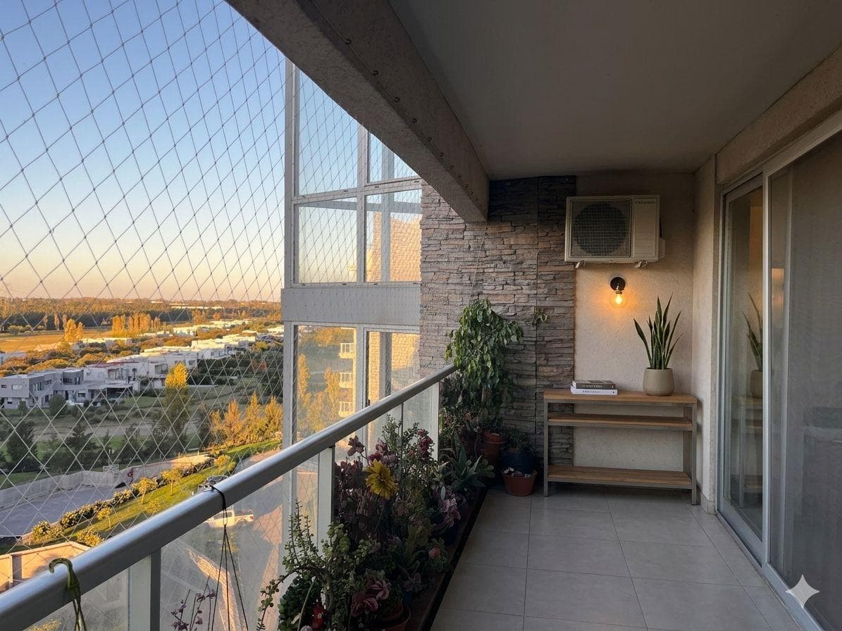 2-Bedroom Yoo 2 Apartment for Sale in Nordelta with Covered Parking Space