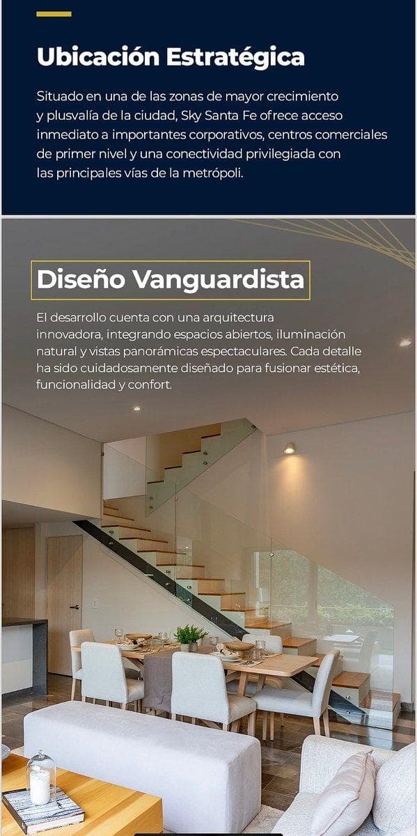 Latest apartments for sale at SKY SANTA FE