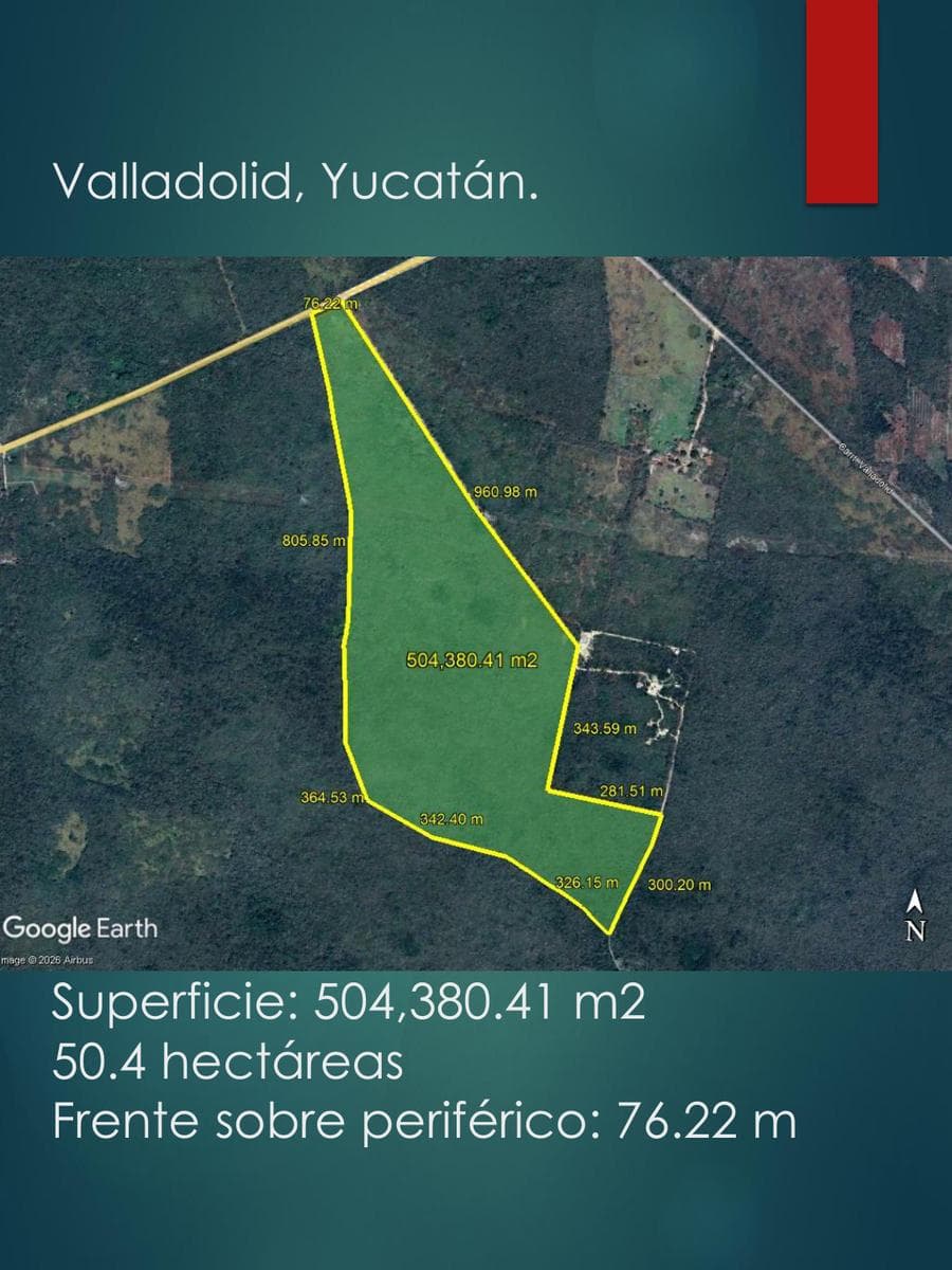 LAND FOR SALE IN VALLADOLID NEAR THE PERIFÉRICO, 50 HA