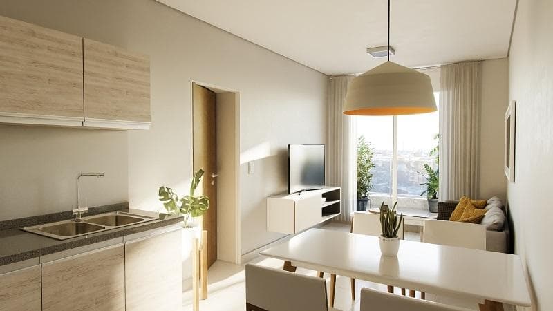 2-Bedroom Apartment on the Front Side
