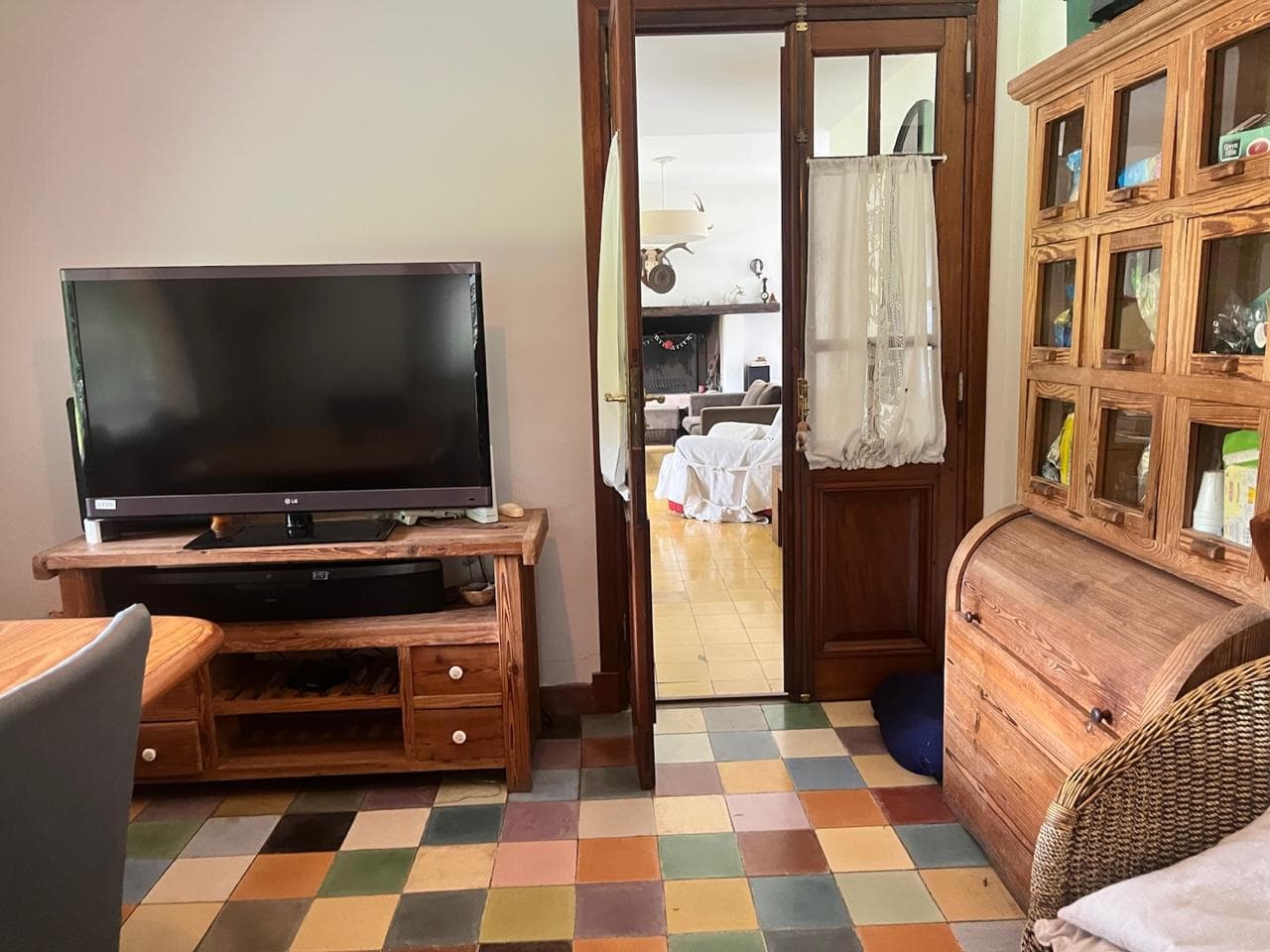 Furnished house for rent for one year. San Isidro Labrador neighborhood