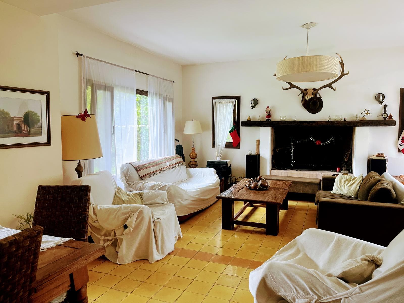 Furnished house for rent for one year. San Isidro Labrador neighborhood