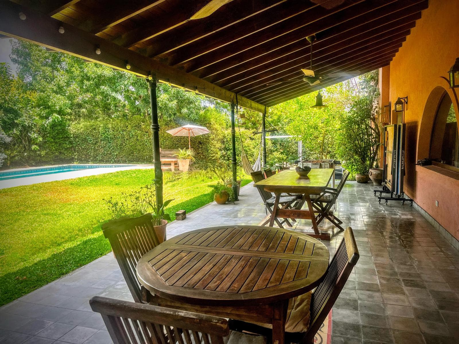 Furnished house for rent for one year. San Isidro Labrador neighborhood