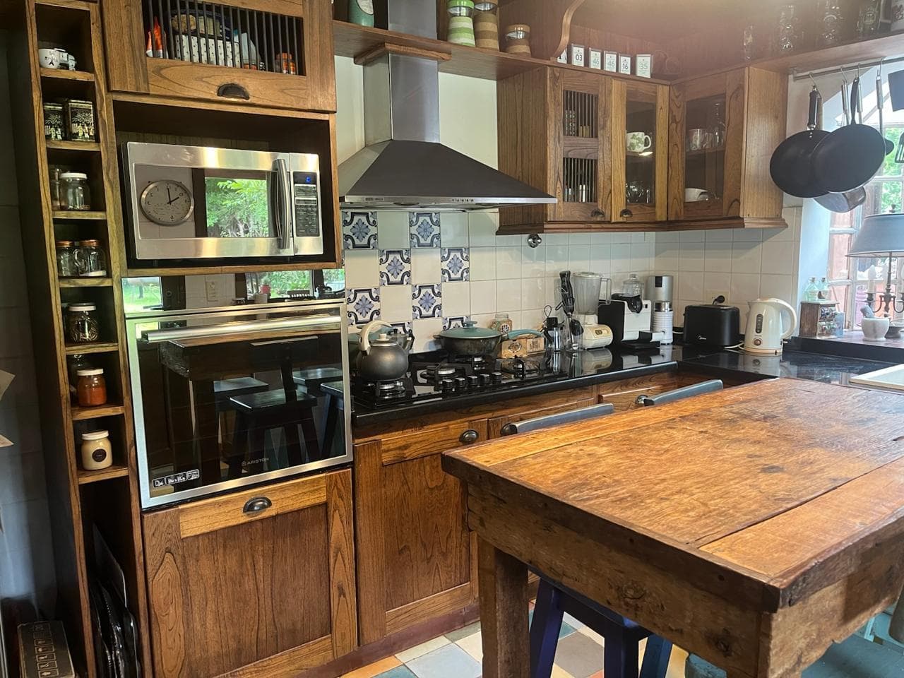 Furnished house for rent for one year. San Isidro Labrador neighborhood