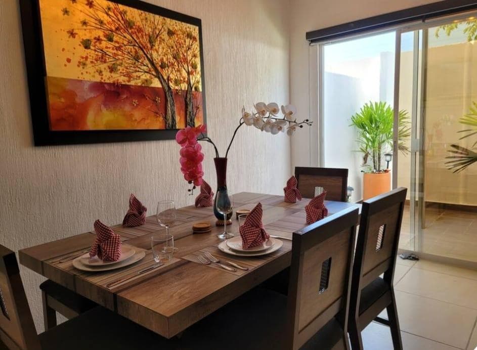 Residencial Frontemare casa totalmente amueblada 3 recámaras