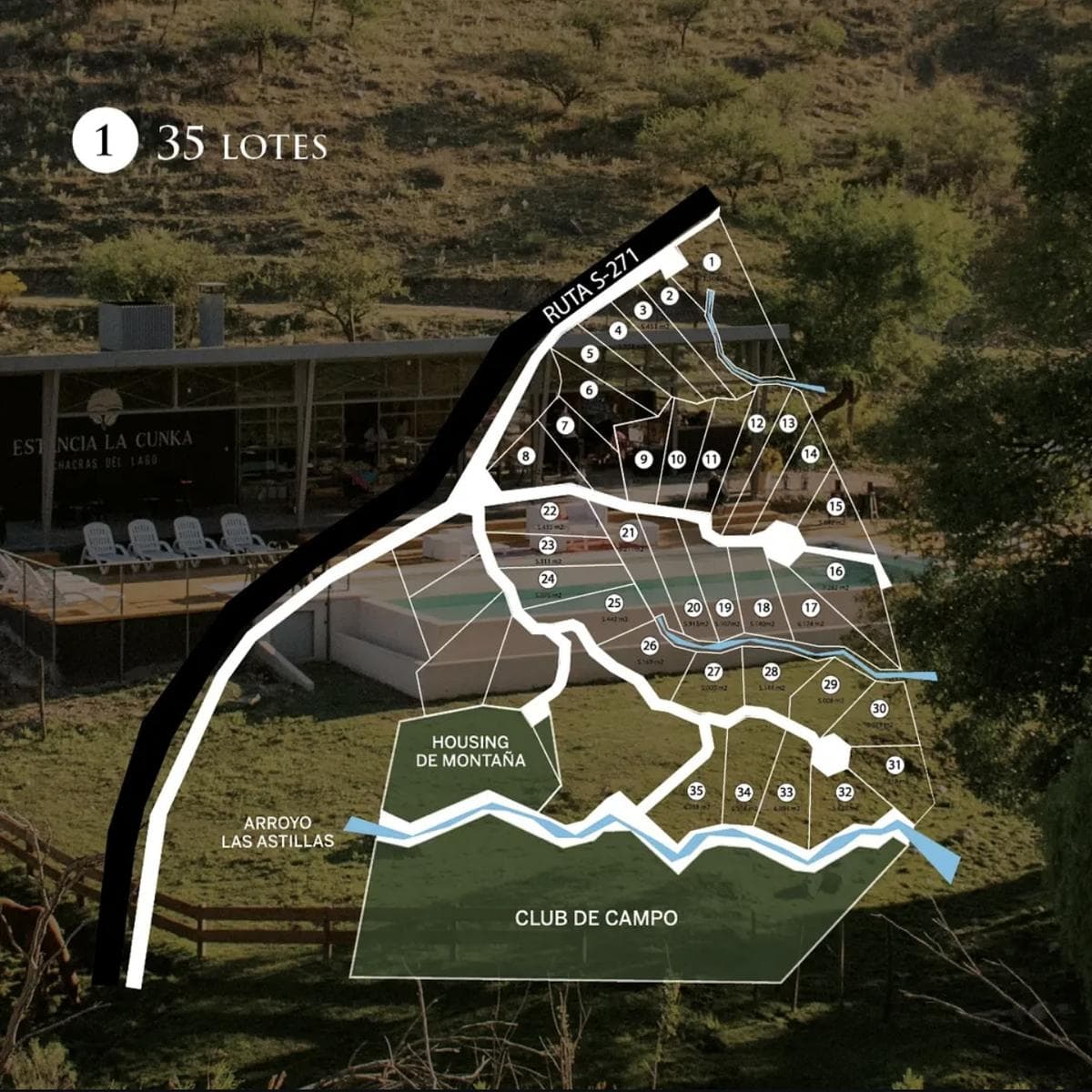 Lot 27 of the second phase of Estancia La Cunka