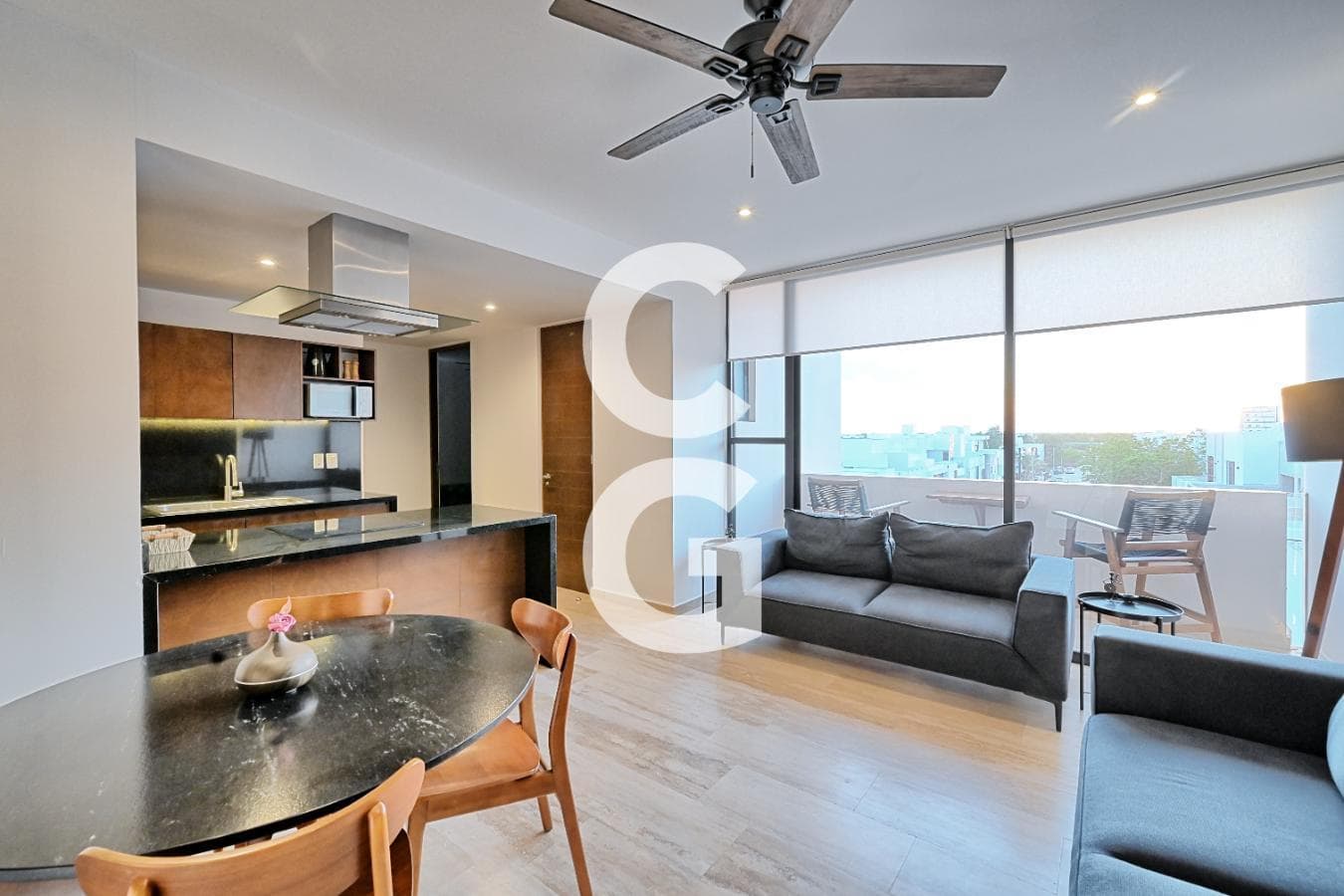2-Bedroom Apartment for Sale in Cancun in the Arbolada Elena Residential Complex