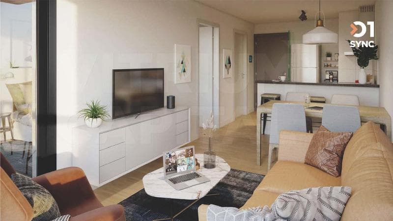 Two-bedroom apartment with a terrace for sale in Downtown Montevideo