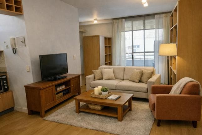 For Rent - Apartment - Studio with separate living area - Las Cañitas, Palermo - Pool