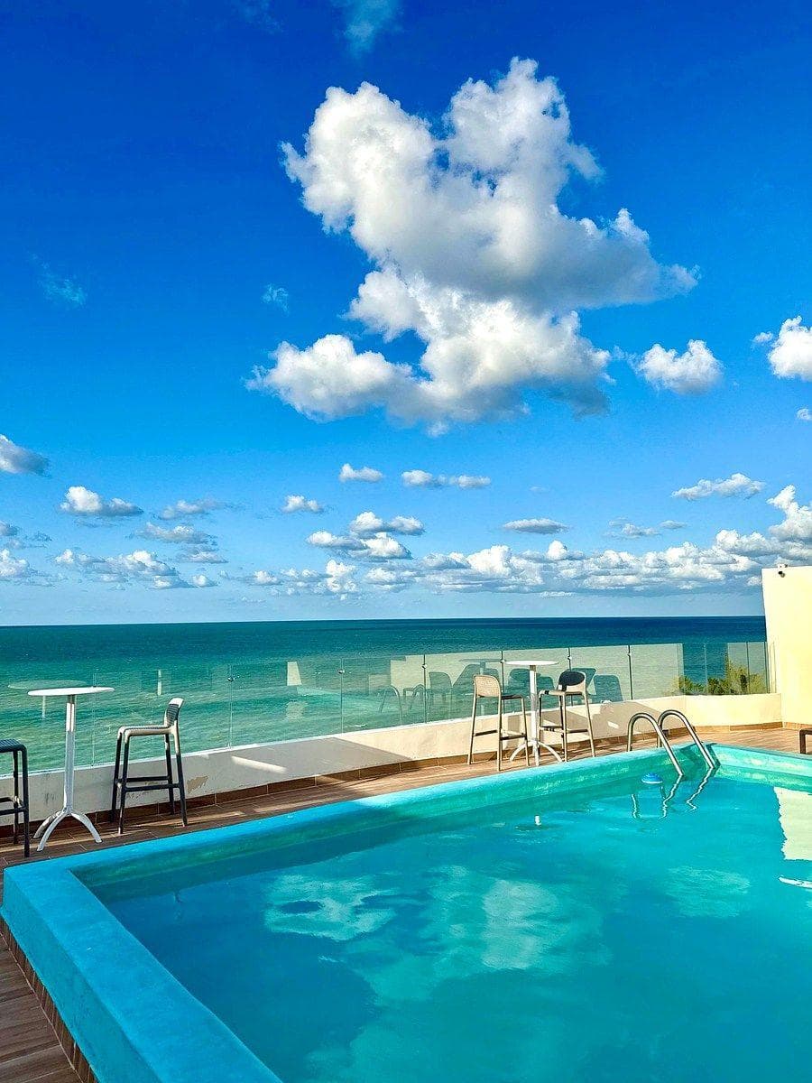 Apartment for Sale 30 Meters from the Ocean at Chicxulub Beach, Yucatán
