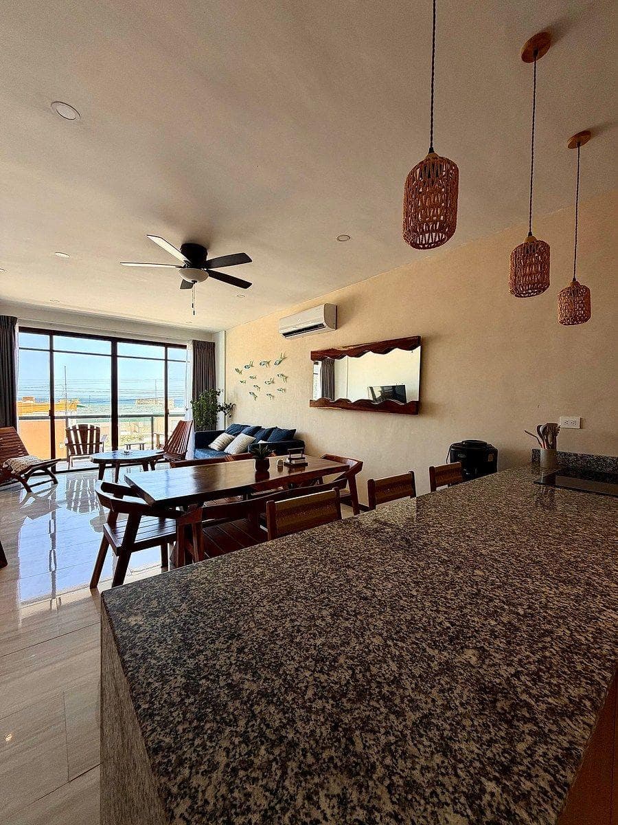 Apartment for Sale 30 Meters from the Ocean at Chicxulub Beach, Yucatán