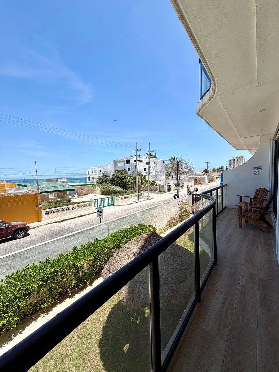 Apartment for Sale 30 Meters from the Ocean at Chicxulub Beach, Yucatán