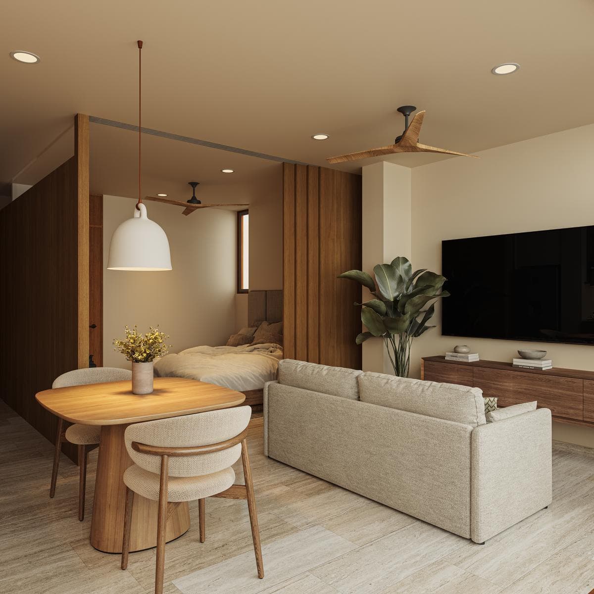 OCEAN-VIEW CONDOMINIUM IN DOWNTOWN COZUMEL
