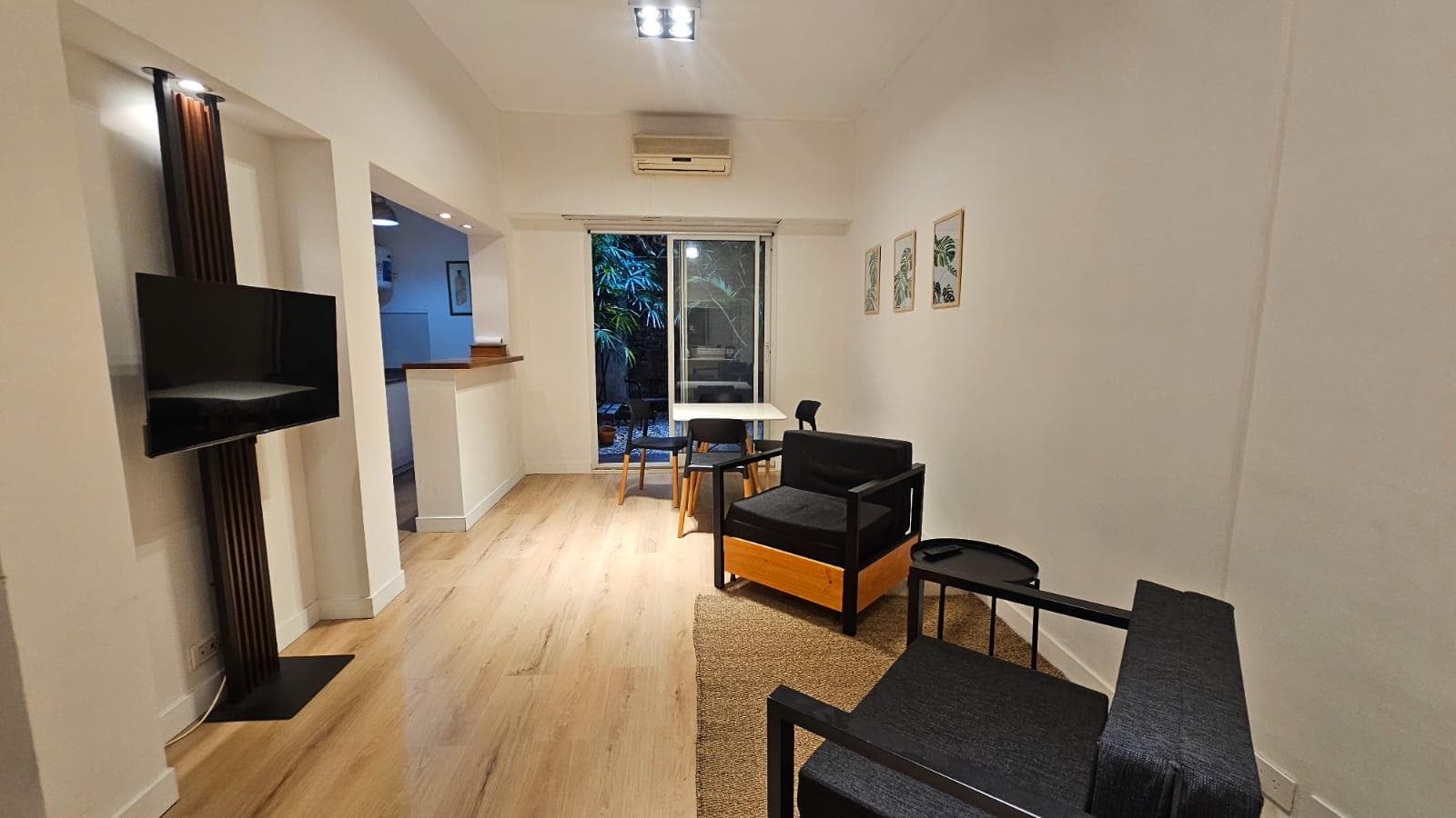 Fully furnished 2-room apartment for rent in Palermo Soho.