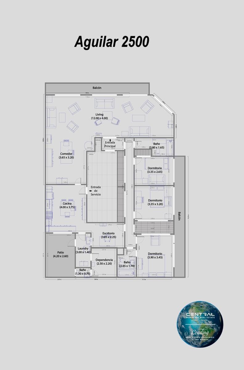 4-ROOM APARTMENT FOR SALE IN BELGRANO