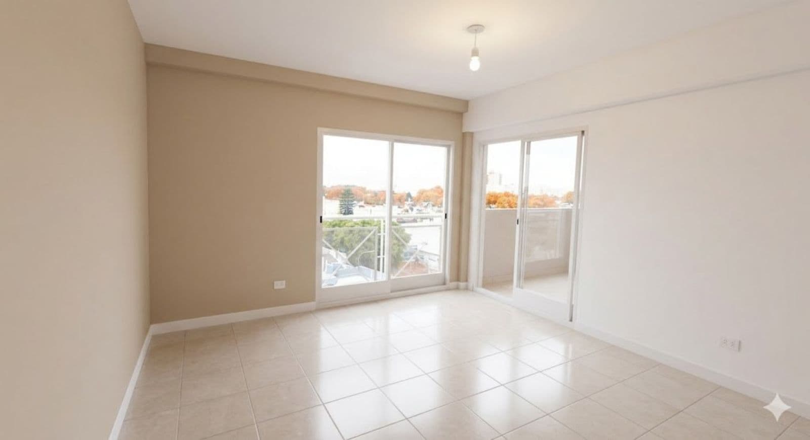 Departamento 3 amientes con terraza propia y cochera