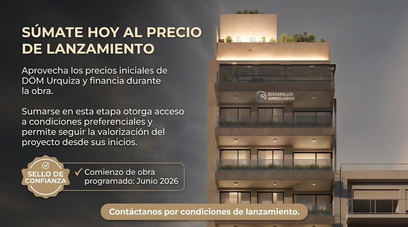 URQUIZA VILLA FOR SALE | 2-ROOM APARTMENT IN POZO WITH FINANCING | AMENITIES | DoHo | CABA
