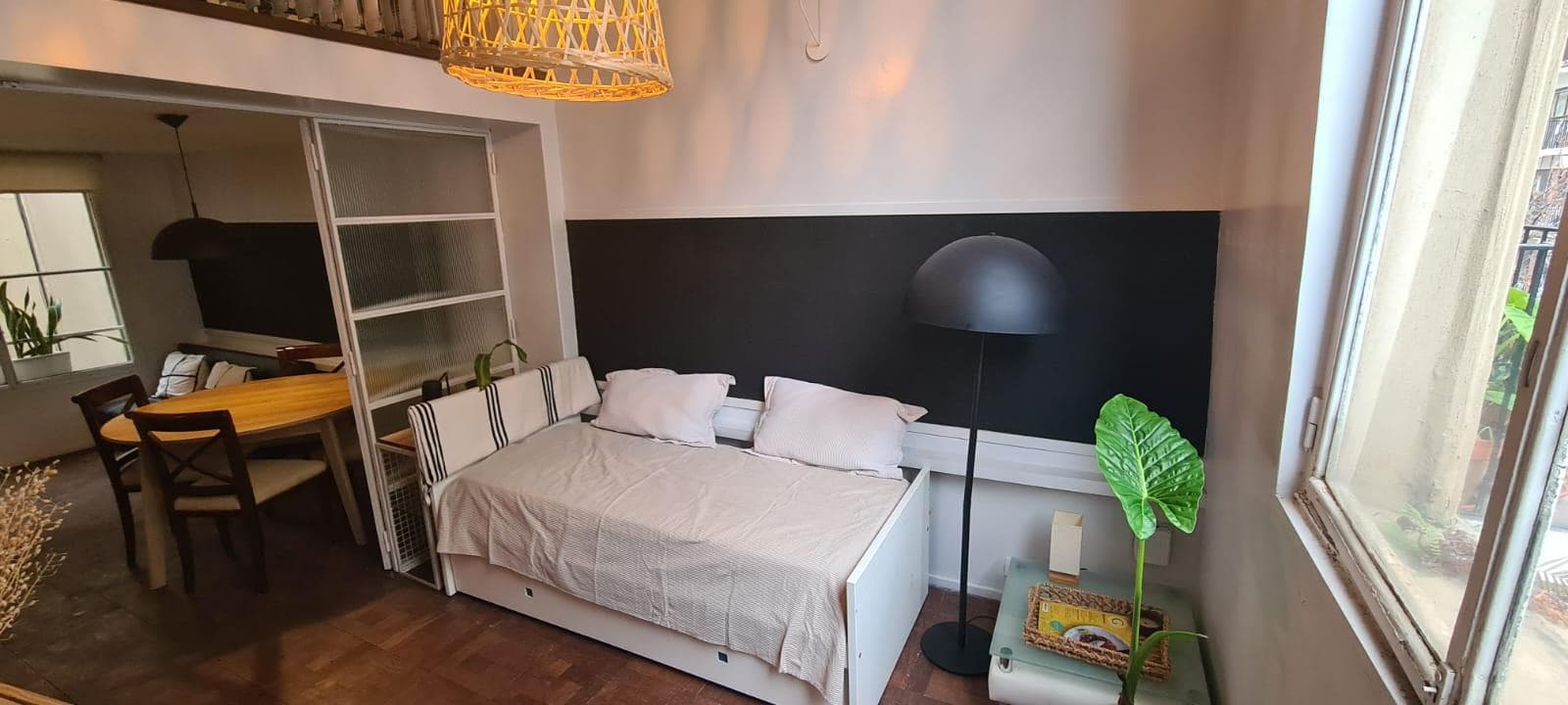 Duplex apartment for sale. 2 rooms. Bright. Suitable for professionals.