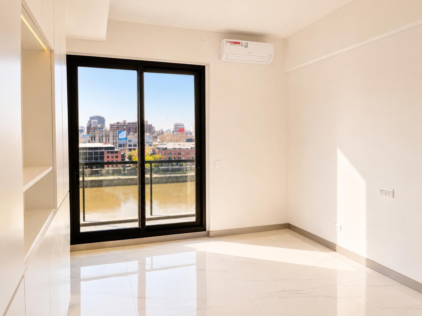 Exclusive 2-Room Rental in Puerto Madero | Unobstructed View of Dique 1 | Premium Amenities.