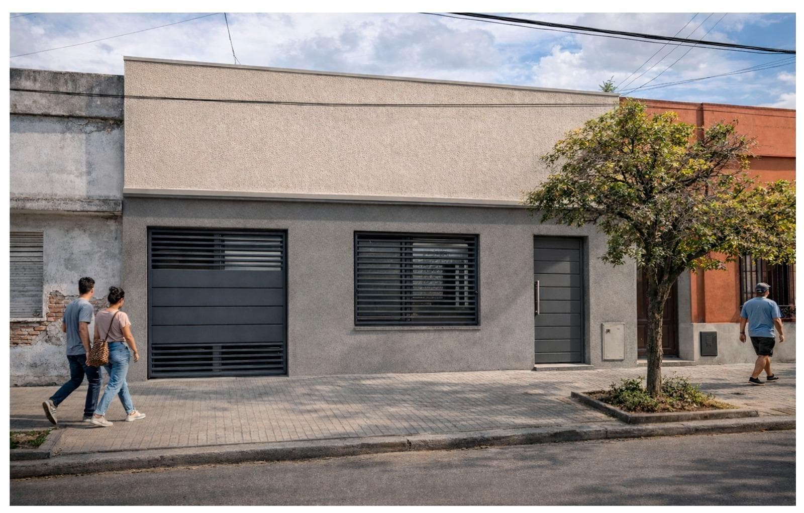 House for Sale with Construction Plans. Brand-new. 2 bedrooms. Patio. Garage. Right in the heart of Campana