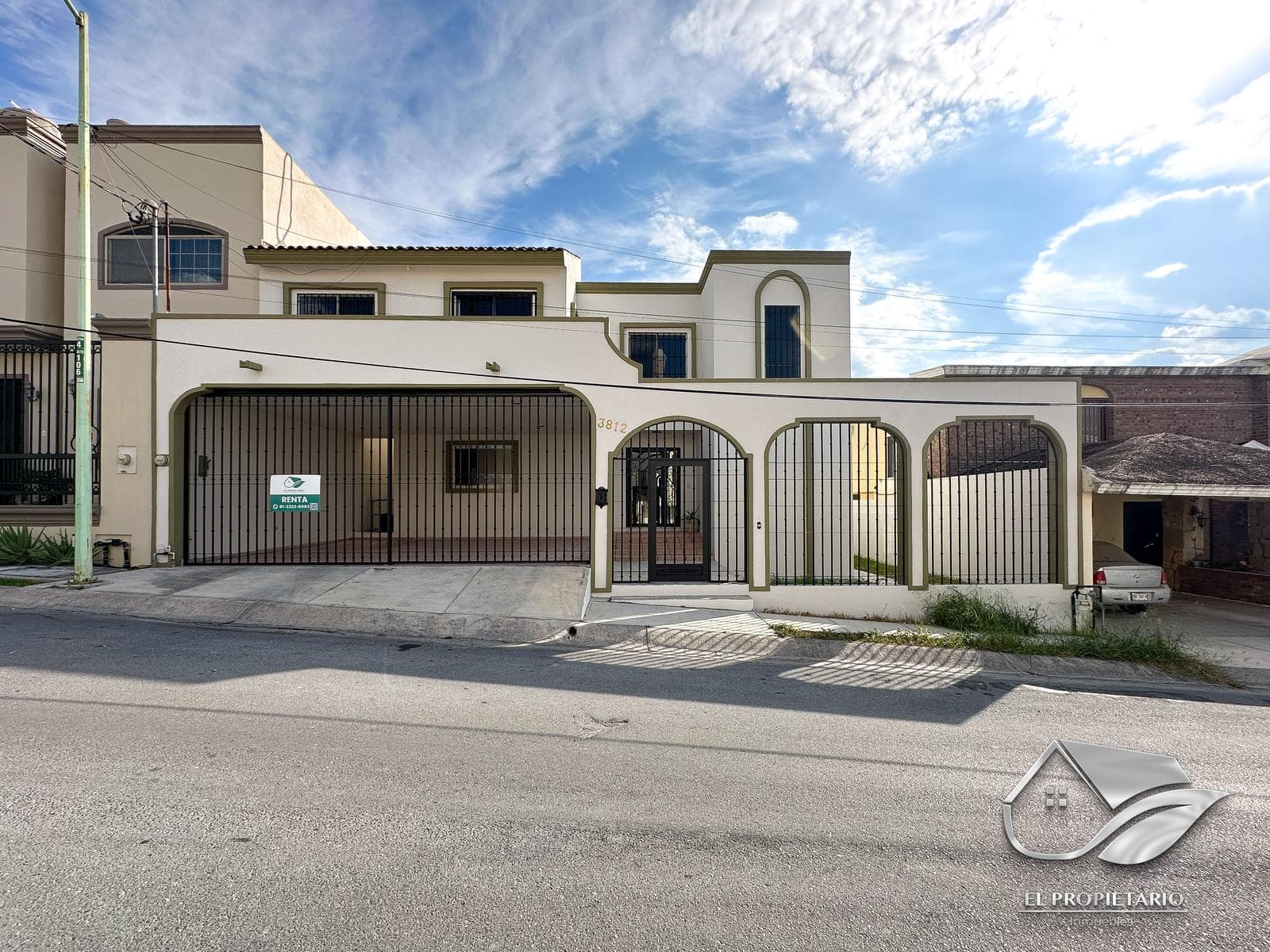 Casa en RENTA de 3 Rec en Col. Privada “Pedregal Del Contry” // Zona Sur de Mty