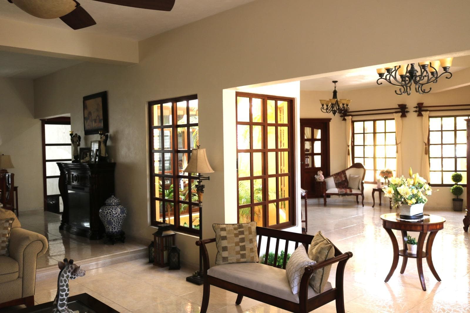 HOUSE FOR SALE, FULLY FURNISHED, ONE STORY, 3 BEDROOMS, 706 M2 OF LAND IN PROGRESO, YUCATÁN
