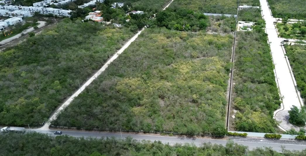 Land for sale in Mérida, 500 meters from the Mérida-Progreso highway