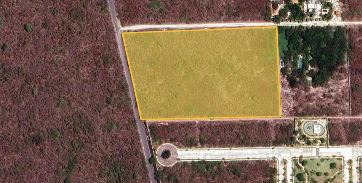 Land for sale in Mérida, 500 meters from the Mérida-Progreso highway
