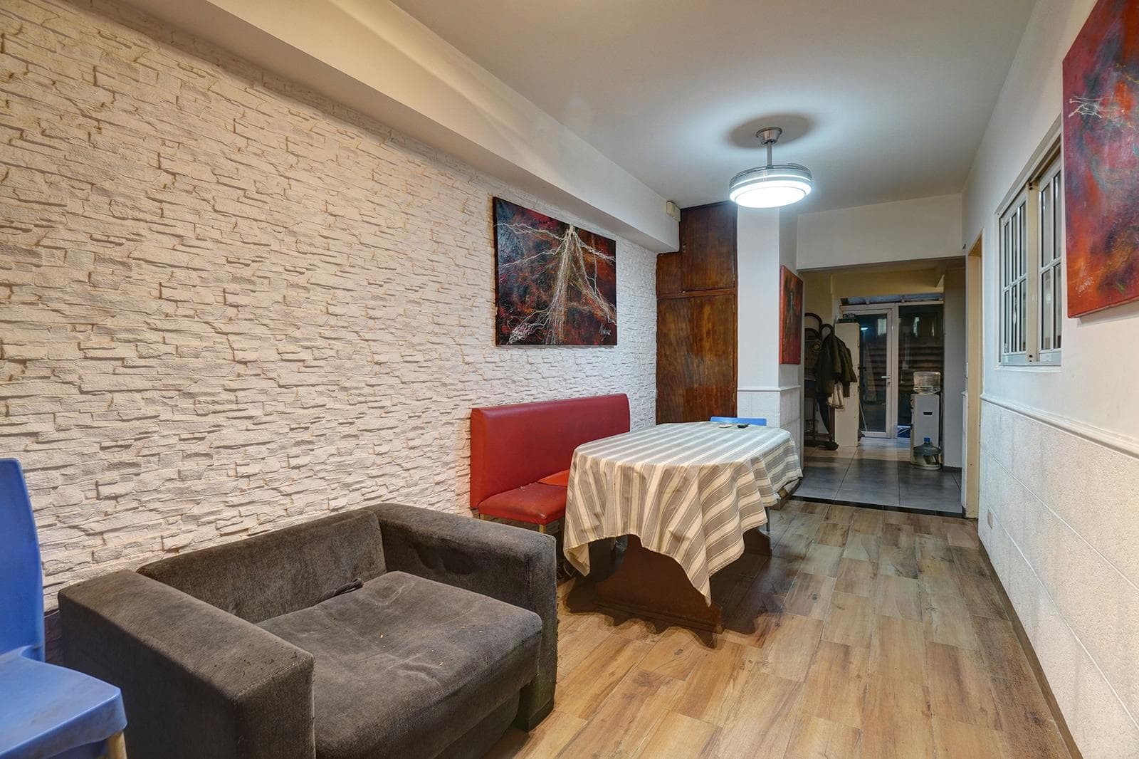 3-room apartment with two patios and optional garage in Villa Urquiza