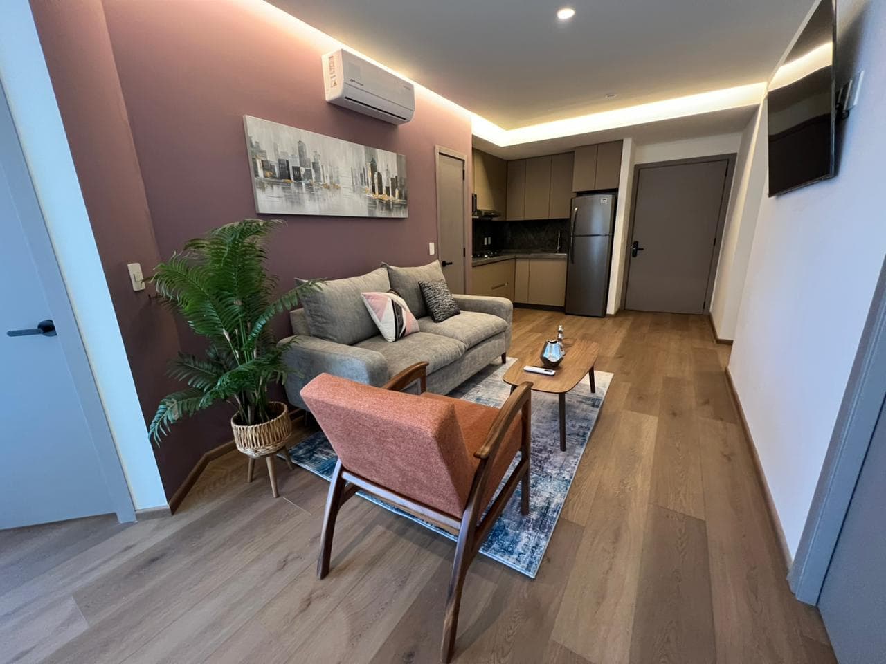 Departamento Amueblado de Lujo en Adamant Grand con 2 Recámaras + Flex