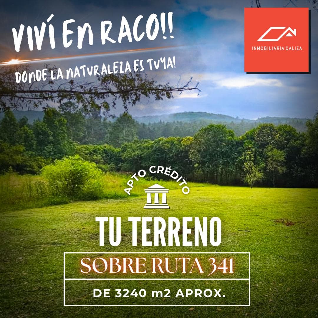 3,240 M² LOT/LAND FOR SALE IN RACO - ON ROUTE 341