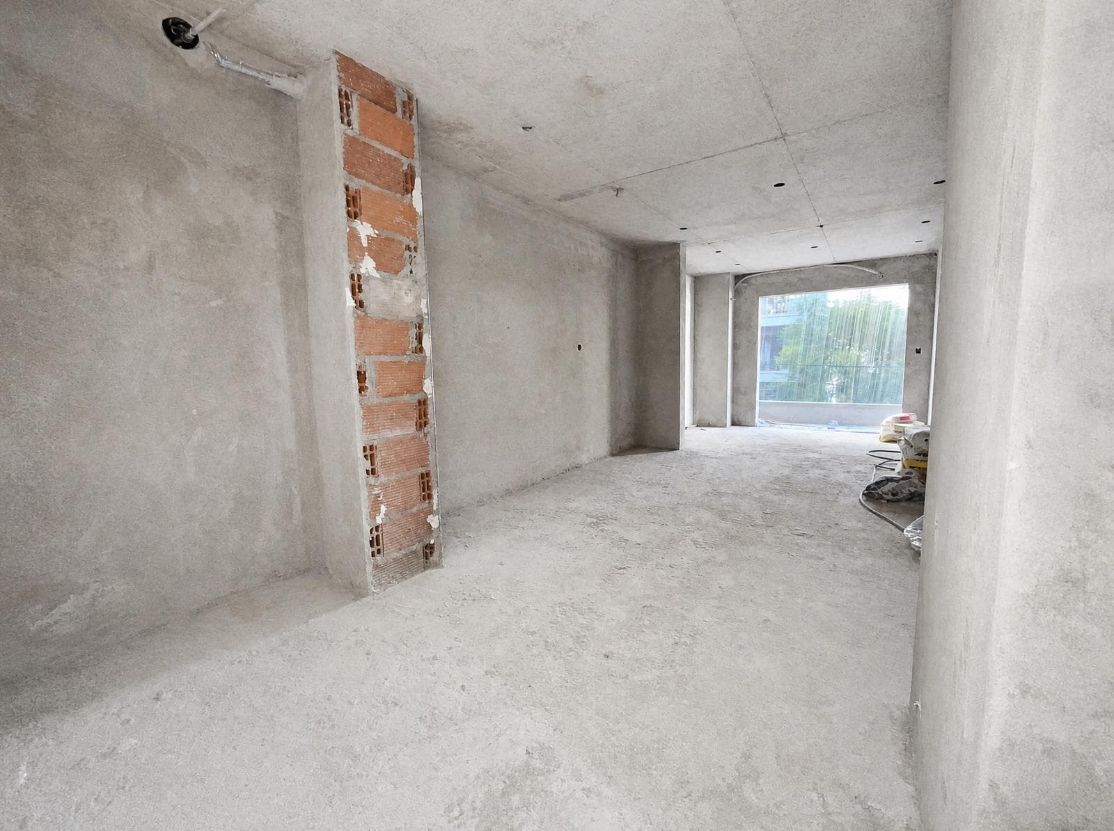 One-room apartment with a balcony in Belgrano