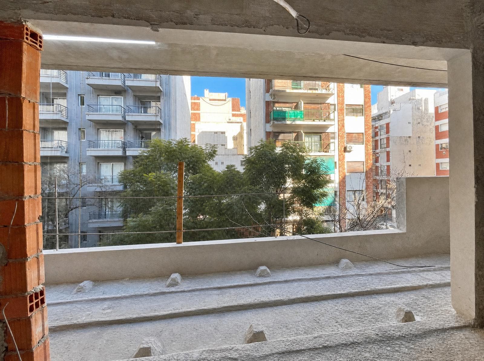 One-room apartment with a balcony in Belgrano