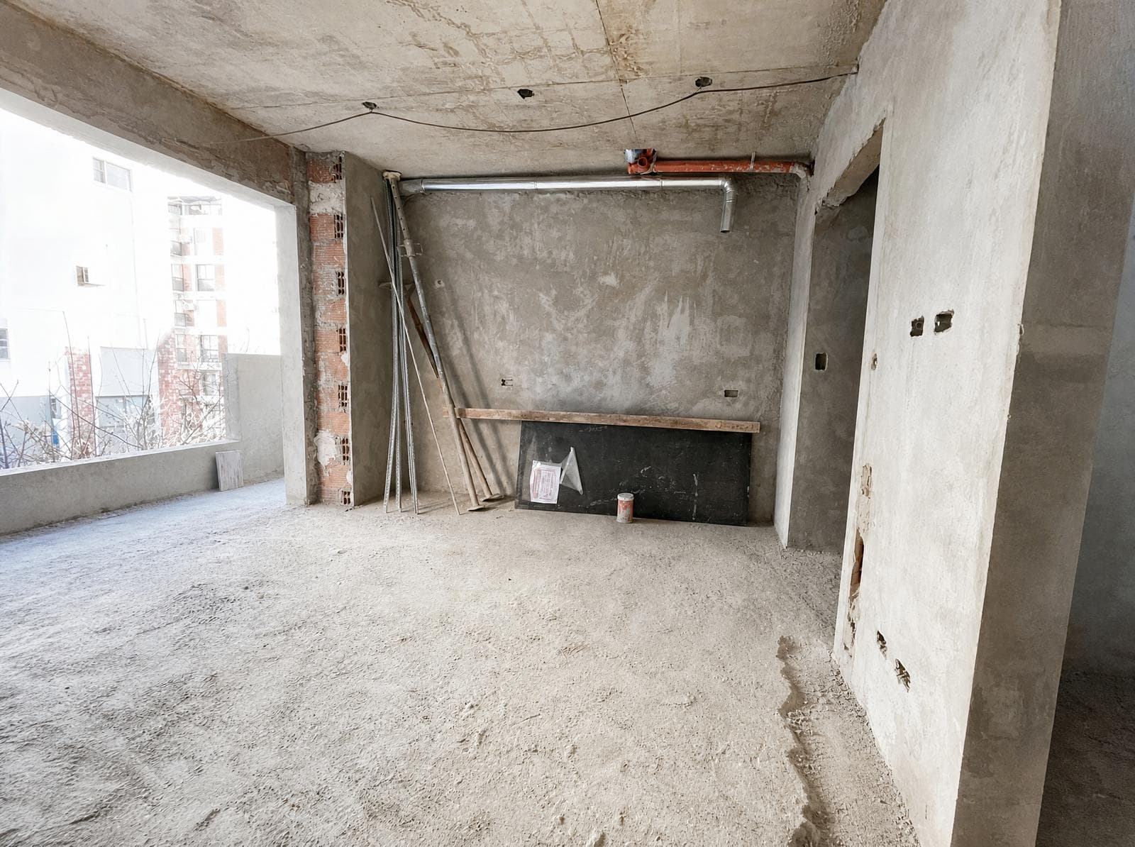 One-room apartment with a balcony in Belgrano