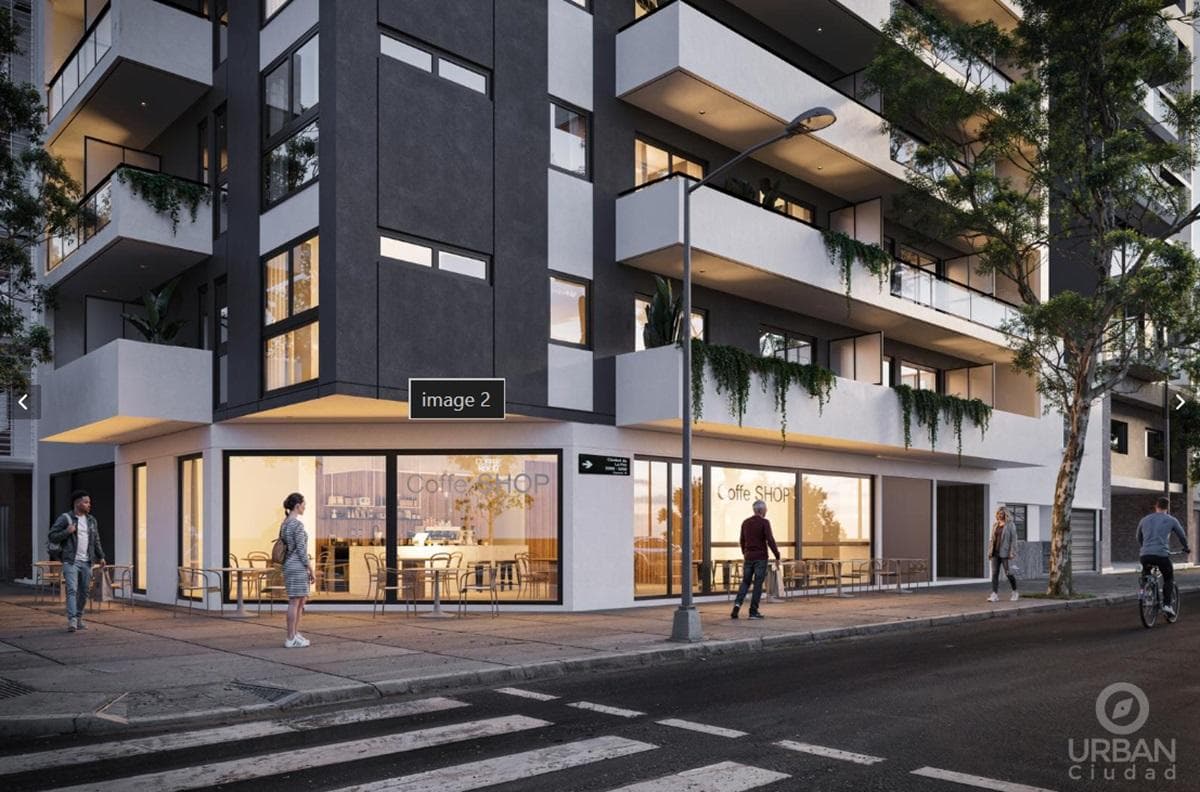 One-room apartment with a balcony in Belgrano