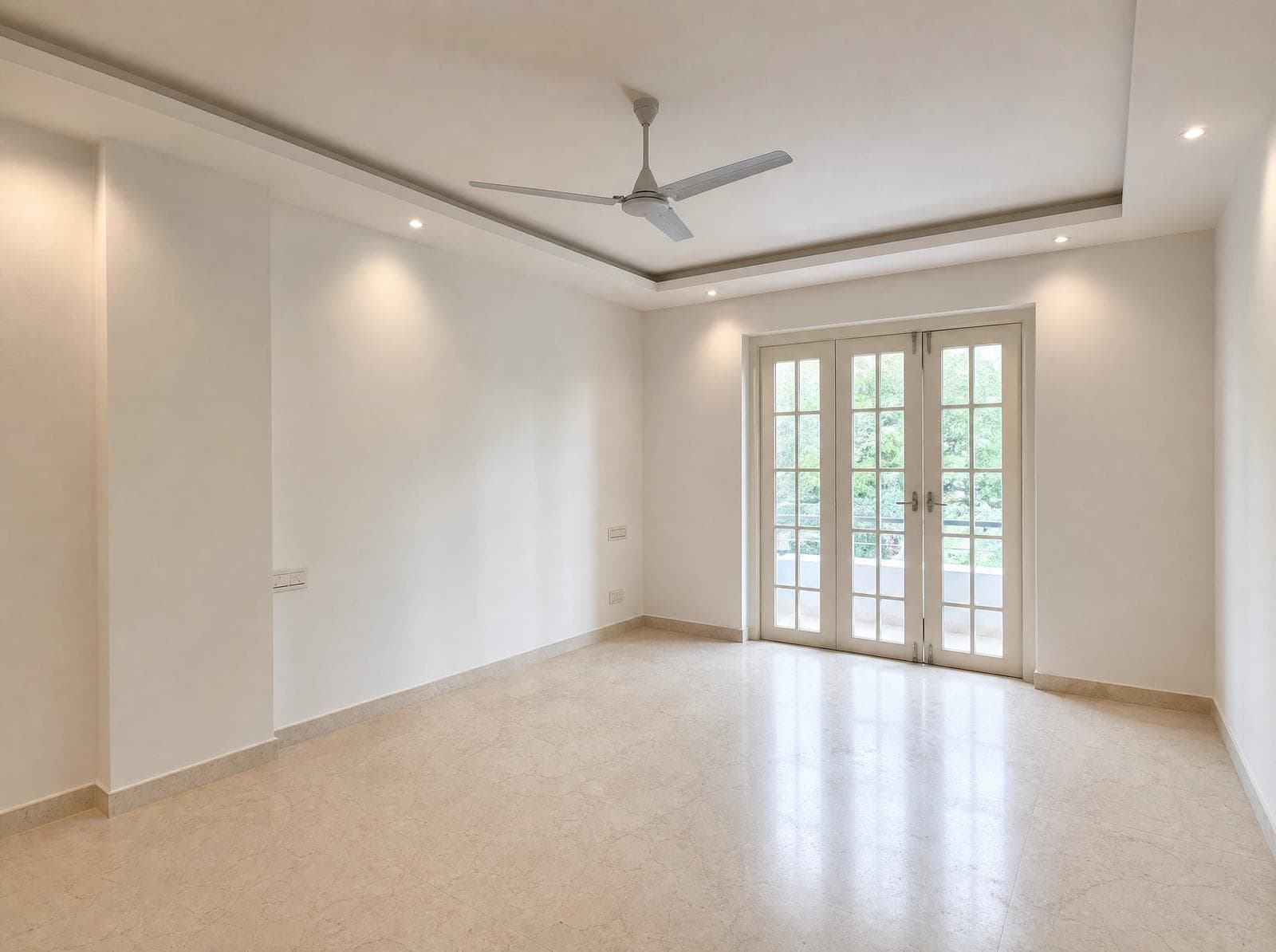 One-room apartment with a balcony in Belgrano