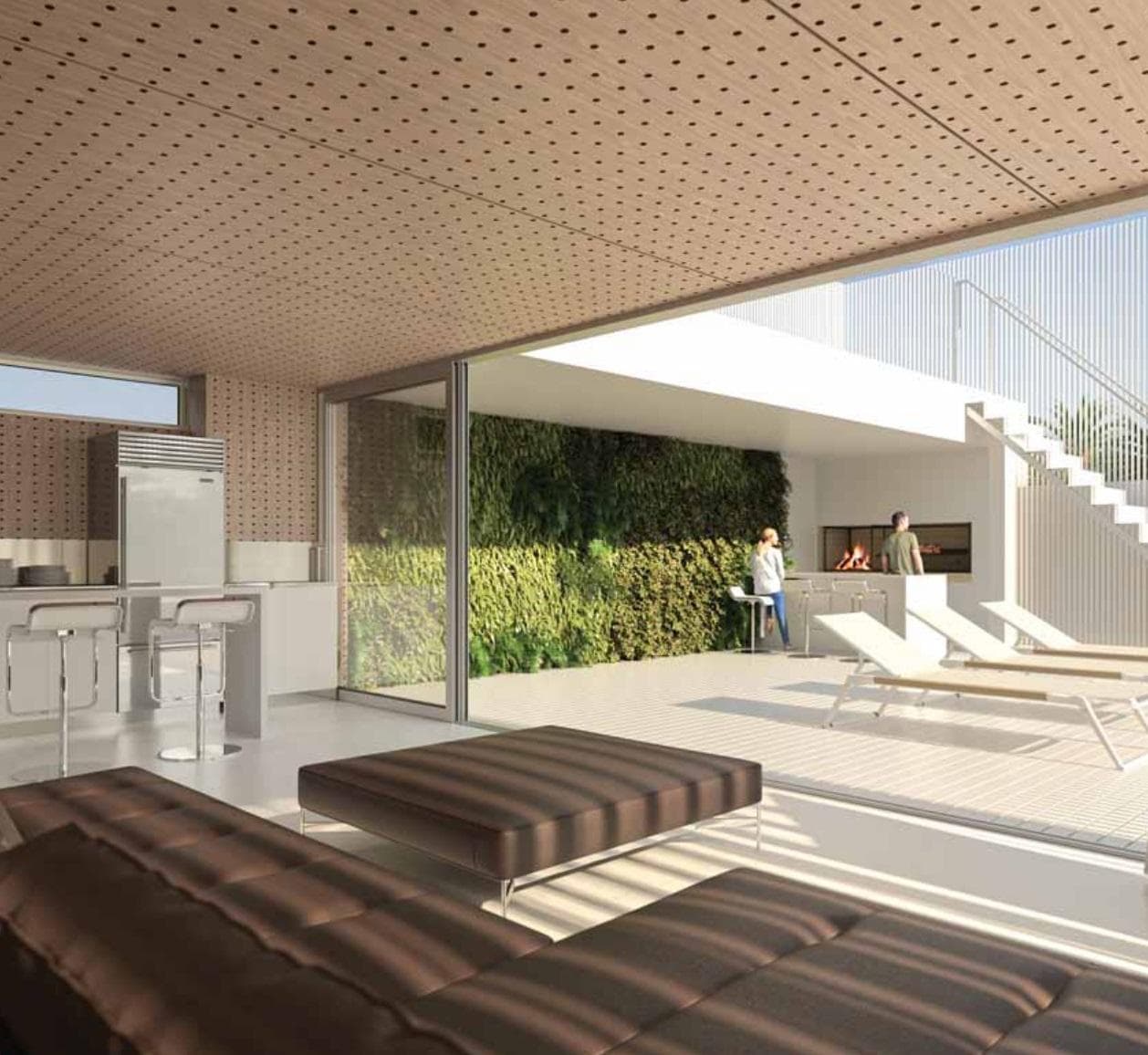 One-room apartment with a front-facing balcony in Nuñez