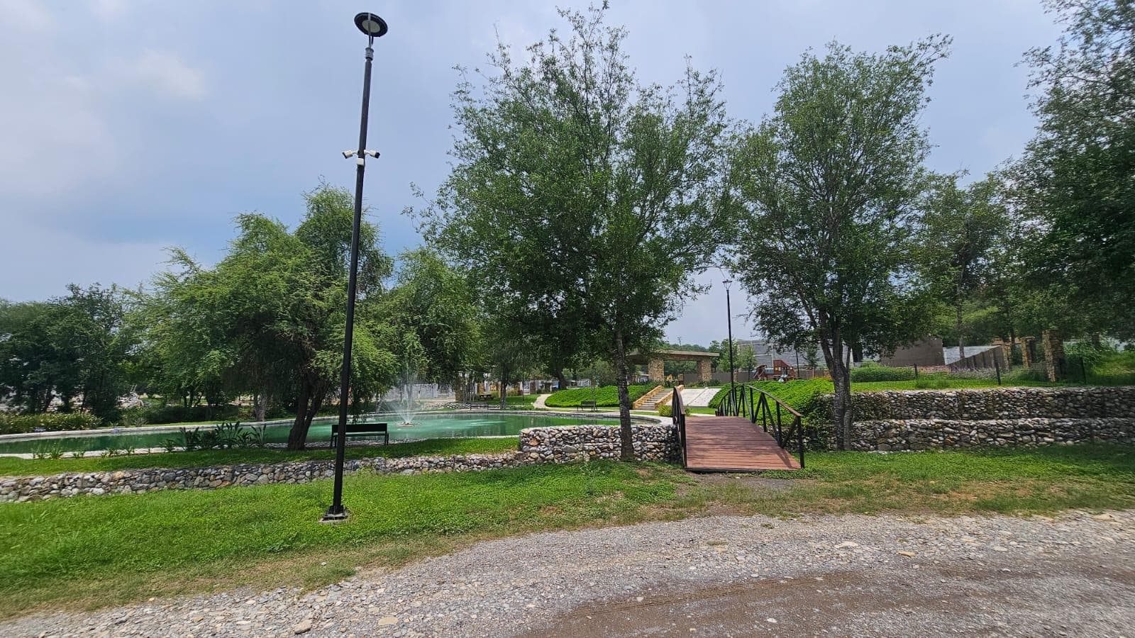 FOR SALE: 1,918 M2 Residential Country Lot in VISTAENCINOS, Montemorelos. SECURITY GUARDHOUSE