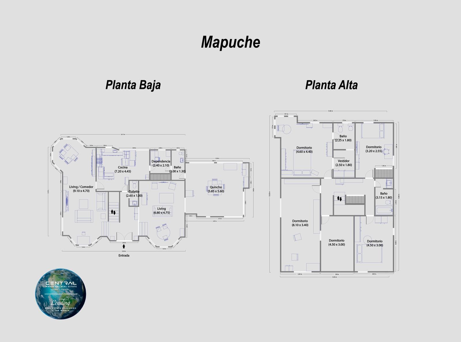 5-room house for sale in Mapuche Country Club, Pilar.