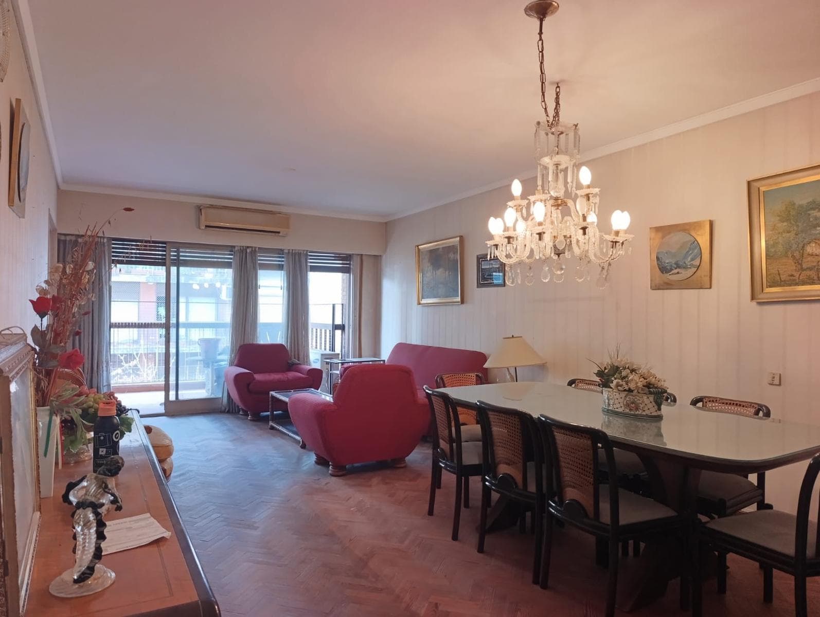 FOR SALE: 4-ROOM APARTMENT + MAID'S QUARTERS AND GARAGE IN BELGRANO