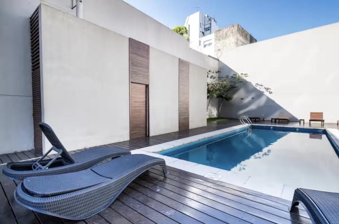 3-room apartment with full amenities and security in a prime neighborhood of Palermo