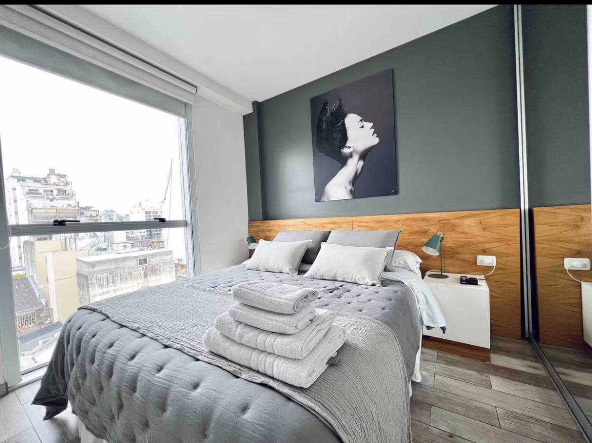 3-room apartment with full amenities and security in a prime neighborhood of Palermo
