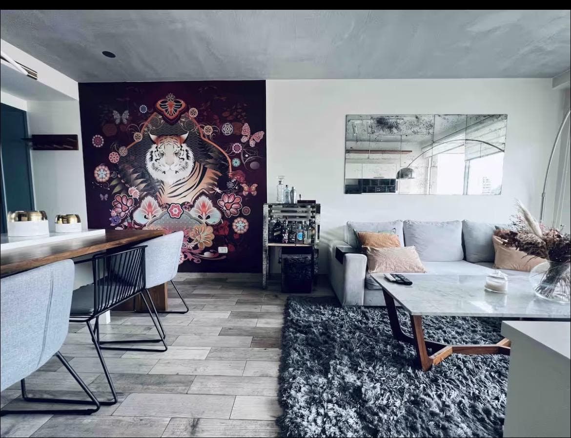 3-room apartment with full amenities and security in a prime neighborhood of Palermo