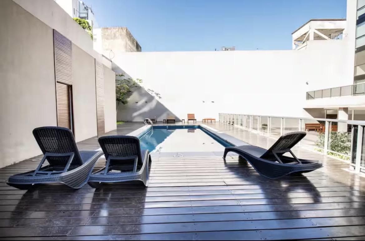 3-room apartment with full amenities and security in a prime neighborhood of Palermo